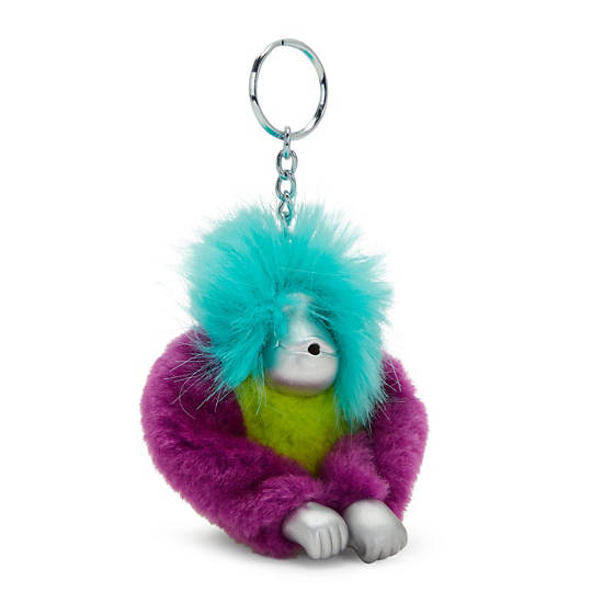 Kipling Fun Hair Sven Monkey Keychain Aksesuar Kırmızı Yeşil | TR 1274BE